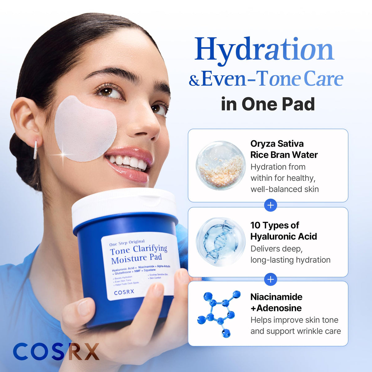 ONE STEP ORIGINAL TONE CLARIFYING MOISTURE PAD